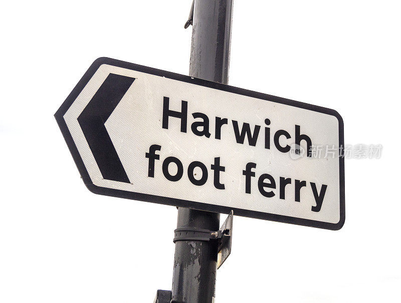 “Harwich Foot Ferry”——标志
